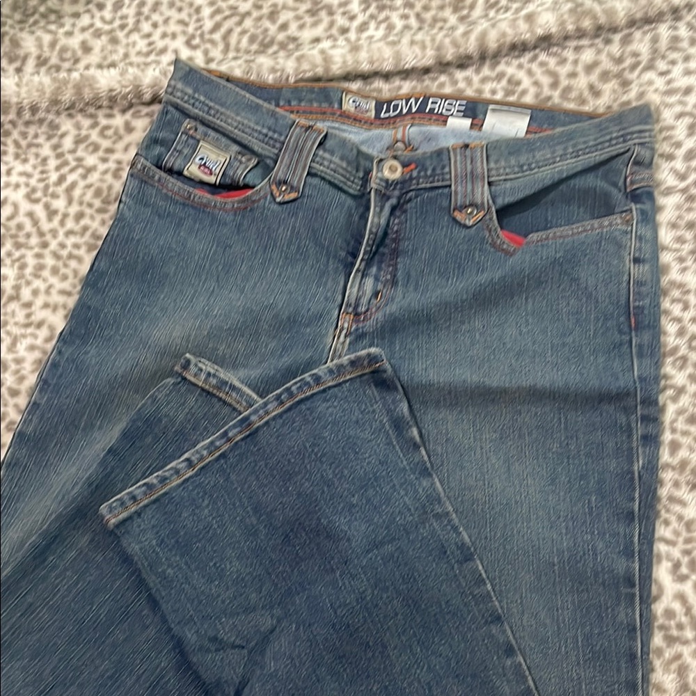 Cruel Girl Blue Boot Cut Jeans Classic Denim Style